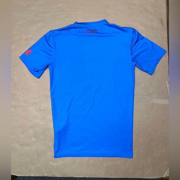 Under Armour Superman Blue Compression Shirt Size Large - Picture 2 of 3